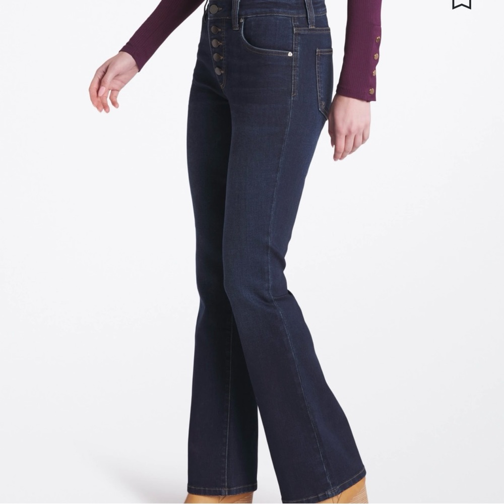 Kut from the Kloth Baby Bootcut, Button Front Jeans size 10